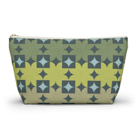 World's Fair Accessory Pouch w T-bottom in Green